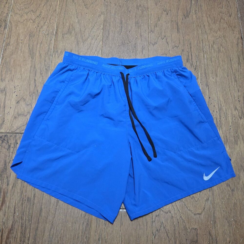 Nike Stride Dri-FIT 7” 2-in-1 Running Shorts Game Royal Men’s M Lined